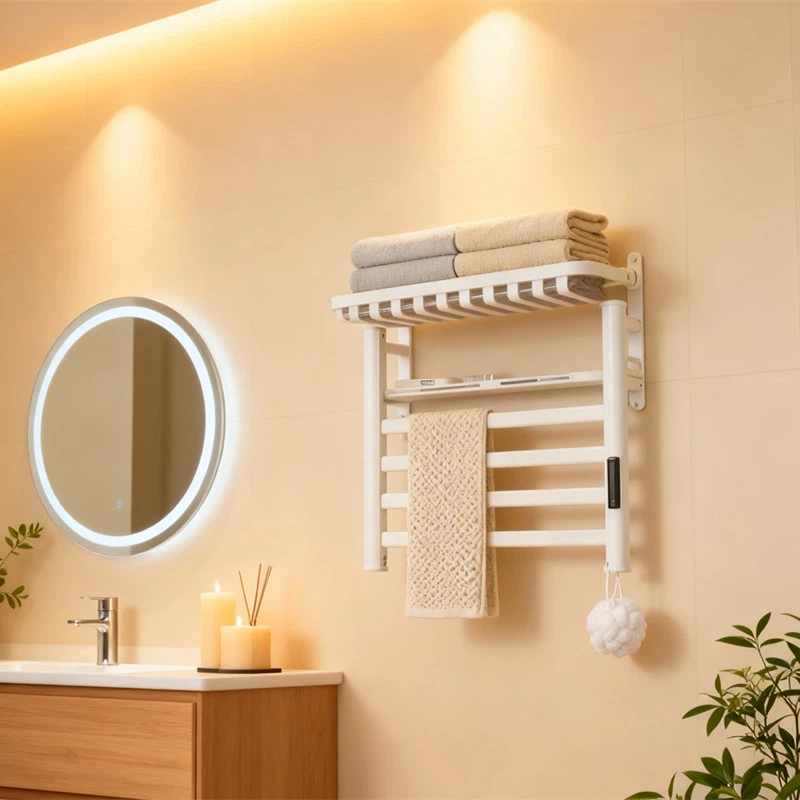 White Towel Dryer