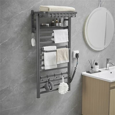 Energy Efficient Freestanding Heated Towel Rack