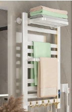 Smart Thermostatic Folding Heated Towel Rack