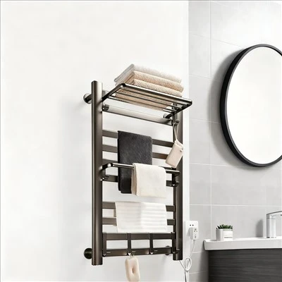 Smart Thermostatic Freestanding Heated Towel Rack
